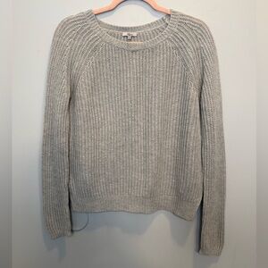 Rails Willow Ribbed Knit Sweater in Dove Size Medium